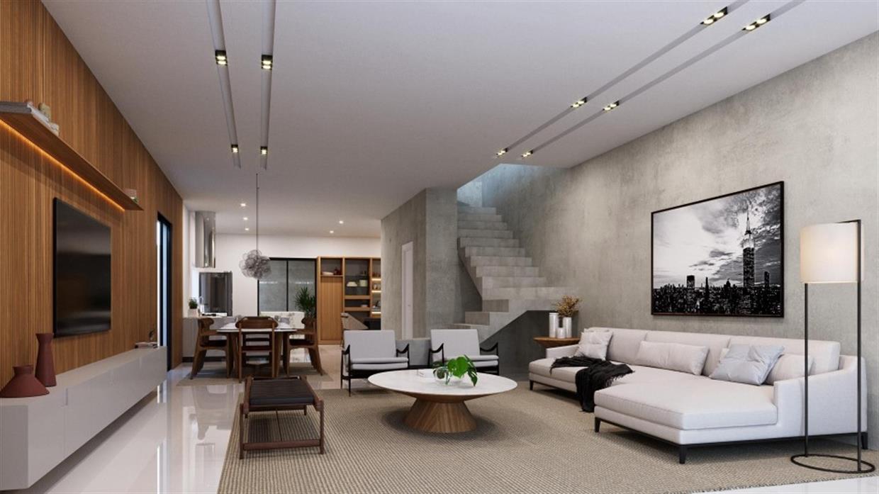 Mansões Rio Mar. Excelentes projetos de casas inteligentes e independentes com estilo contemporâneo de até 5 suítes. Casas com piscina, sauna, espaço gourmet, garagem para 3 carros, terraços e sótão! Localizado no Rio Mar e com toda a infraestrutura da Barra da Tijuca. Nada tão prático como ter bancos, colégios, hospitais, supermercados e shoppings centers com alta gastronomia e entretenimento à sua disposição.