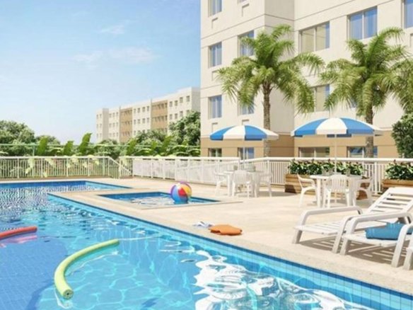 Na Estrada dos Bandeirantes, o Reserva da Praia tem 13 blocos com 5 pavimentos cada, totalizando 767 unidades. Unidades de 2 quartos com 44 m² e 3 quartos com 53 m². Lazer completo para sua família com piscina adulto, piscina infantil, playground, churrasqueira, brinquedoteca, salão de festas, academia ao ar livre. Características do Imóvel/Empreendimento: Playground - Salão de Festas - Piscina - Horta - Churrasqueira - Brinquedoteca Agende já sua visita: (21) 98127-4413 Spartus Imóveis