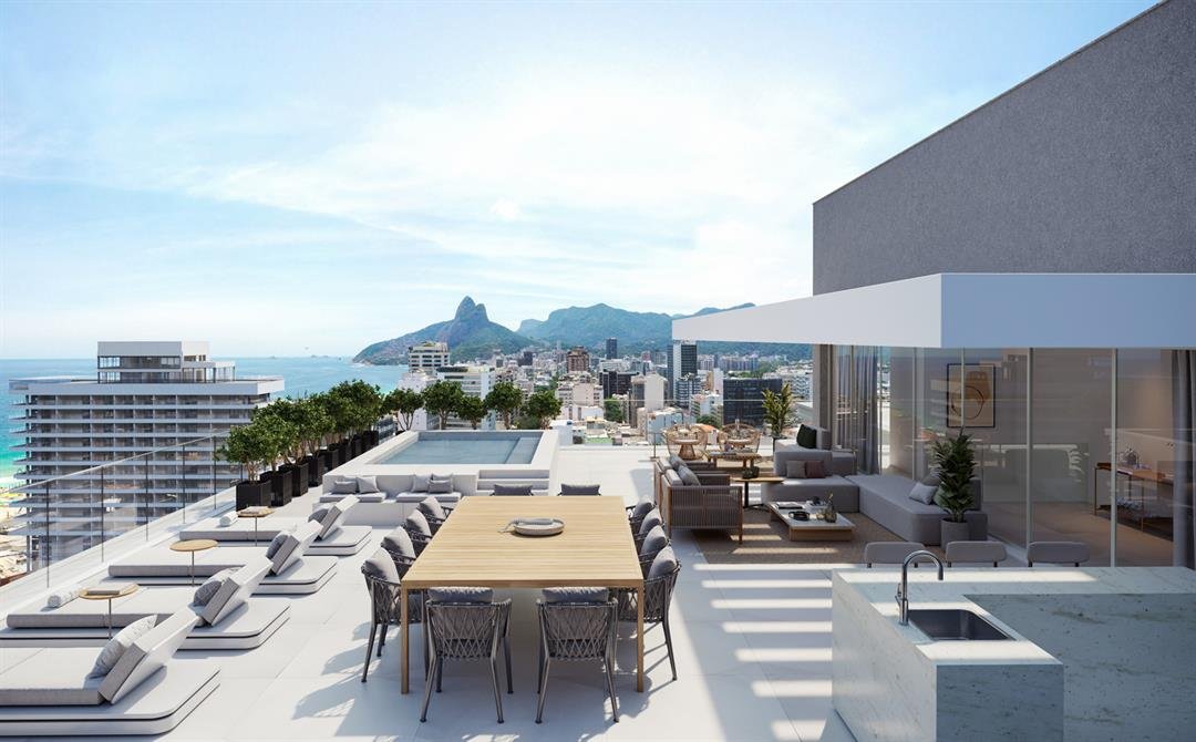 Apresento o empreendimento de altíssimo padrão da incorporadora Opportunity, situado na icônica Rua Prudente de Morais, 1050, em Ipanema, Rio de Janeiro. Este projeto exclusivo oferece apartamentos espaçosos com 4 suítes, variando de 303 m² a 608 m², projetados para oferecer o máximo de conforto e sofisticação a seus moradores. Cada unidade é desenhada com um foco inigualável em detalhes, apresentando acabamentos de luxo e design contemporâneo que refletem uma vida de prestígio e exclusividade. Localizado em um dos bairros mais desejados do Rio, o empreendimento proporciona acesso privilegiado a praias deslumbrantes, restaurantes de classe mundial, boutiques e uma vida cultural vibrante. O condomínio oferece infraestrutura completa com amenities de alto padrão, proporcionando uma experiência de vida singular. Viva o auge do luxo e da elegância em Ipanema, onde cada dia é uma celebração de estilo e conforto. Agende já sua visita: (21) 98127-4413 Spartus Imóveis