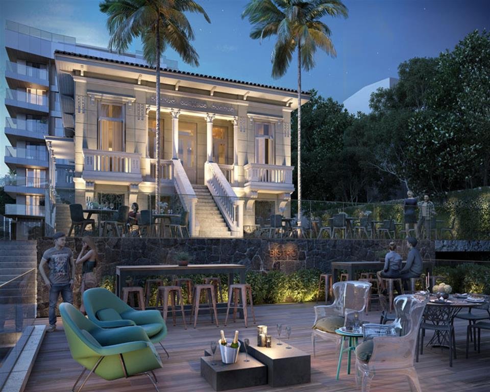 O empreendimento vai juntar o passado com o futuro. A casa do século passado foi tombada e será revitalizada. No mesmo terreno, convivendo em sintonia, nascerá um residencial ideal para quem quer extrair o melhor da vida. Apenas 4 apartamentos por andar, totalizando 24 unidades de 4 e 3 suítes. Tudo para você viver suas melhores memórias. Academia, piscinas adulto e infantil aquecidas, área de repouso, salão gourmet, brinquedoteca, playground, sala de massagem e sauna. Ou seja, uma infraestrutura completa para você relaxar no meio da natureza. Na frente do empreendimento, uma casa histórica foi preservada. E, nela, será possível encontrar um charmoso café ou um elegante bistrô. Além de uma área de lazer pensada para proporcionar momentos incríveis. Localizado em uma área nobre da zona sul carioca, o Jardim Botânico junta um polo gastronômico ímpar com a tranquilidade de um dos lugares mais arborizados do Rio de Janeiro. Do Imóvel Área de Serviço - Automação Residencial - Cobertura entregue com churrasqueira Cobertura entregue com piscina - Deck com Piscina - Fechadura Biométrica - Interfone Lavabo - Piso Porcelanato - Preparação para Ar Split - Sala de Jantar - Tomadas USB Do Empreendimento Acesso 24 Horas - Bicicletário - Bosque - Brinquedoteca - Controle de Acesso - Espaço Zen Fitness - Guarita - Piscina Adulto - Piscina Aquecida - Piscina Infantil - Playground Salão de Festas - Salão Gourmet - Sauna - Segurança Interna - Wi-Fi nas áreas comuns Agende já sua visita: (21) 98127-4413