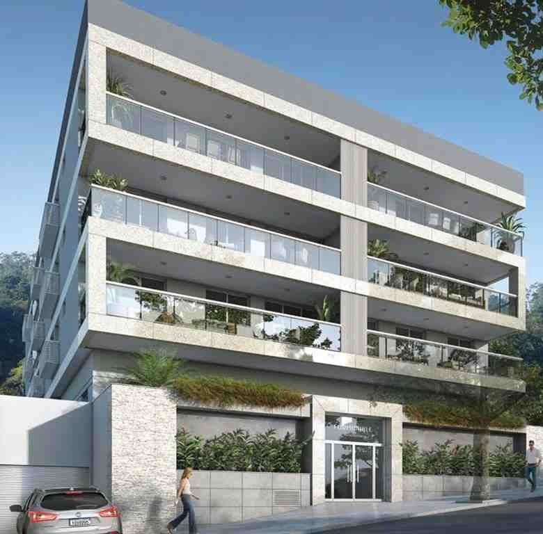 Muita exclusividade e conforto em apenas 22 apartamentos de 2 e 3 quartos. Unindo elegância com inteligência, as plantas foram projetadas para otimizar os ambientes e proporcionar um dia a dia mais confortável. Ainda conta com lazer para toda a família, além de espaços compartilhados de tool box e bicicletário. No coração da Zona Sul carioca, Laranjeiras possui o ambiente ideal para a construção da nova história da sua vida. Reunindo prédios históricos, opções diversificadas de lazer e comércio, ótimos colégios, e total infraestrutura, o bairro possui tradição e é consolidado entre as melhores opções para se morar no Rio de Janeiro. Os apartamentos amplos e a divisão dos cômodos vão surpreender e agradar toda sua família, que merece a exclusividade que os Apartamentos e Coberturas deste empreendimento tem a te oferecer. Acesso 24 Horas - icicletário - Brinquedoteca - Monitoramento CFTV - Piscina - Playground Ponto de Recarga de Carro e Bicicleta Elétrica - Quadra Poliesportiva - Salão Gourmet Segurança Patrimonial Apartamento 2 Suítes, 1 vaga, 76,24 m²: R$ 1.005.000,00* Apartamento 3 Quartos, 1 Suíte, 1 vaga, 86,12 m²: R$ 1.160.000,00* Apartamento 3 Quartos, 1 Suíte, 2 vagas, 106,49 m² : R$ 1.470.000,00* *a partir de Entre em contato e agende sua visita sem compromisso: (21) 98127-4413