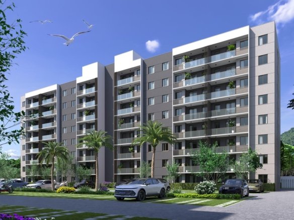 Empreendimento residencial localizado na Rua Santa Alexandrina, nº 336, no Rio Comprido, Rio de Janeiro/RJ, desenvolvido pela NewView Incorporações, com construção da Kadima Construções e arquitetura da Bassan Arquitetura. O projeto conta com 138 unidades residenciais, distribuídas entre studios, apartamentos de 1 e 2 quartos, além de opções garden com metragens amplas. As áreas variam de 27,84 m² a 111,03 m². Entre os diferenciais do projeto estão a localização estratégica, próxima ao centro e à zona sul, com vista privilegiada para o Cristo Redentor e a Floresta da Tijuca, além de plantas inteligentes e excelente aproveitamento de espaço. A área de lazer inclui piscina, spa com sauna, academia, salão de festas, salão de jogos, coworking, lavanderia, lounge, espaço gourmet, bicicletário, jardim externo, playground, delivery center, mini mercado e espaço pet. Entrega prevista para setembro de 2027. Agende já sua visita: (21) 98127-4413
