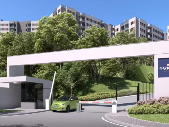 Vitale View Residencial apresenta de apartamentos com varanda, 2 quartos, vaga de garagem e metragens de 50,80 m² para os apartamentos tipo, 50,75 m² para os jardins e coberturas duplex com 85,38m². Em suma, nesse empreendimento você terá acesso a toda e melhor infraestrutura de lazer no bairro do Camorim, além de morar pertinho da Barra da Tijuca na zona Oeste do Rio de Janeiro. O Vitale View Camorim é um lançamento único que utiliza aproximadamente 18.000 m² de um terreno de 41 mil m², e mantém o restante preservado, Além de inúmeras iniciativas para redução de impacto ambiental, o Vitale View Camorim é construído com uma visão sustentável com o intuito de valorizar a natureza. Morar no Vitale View é de fato realizar o sonho de morar em um apartamento novo, apresenta um lazer completo com mais de 15 motivos para você e sua família ser feliz na zona Oeste RJ. Como: Academia, salão de jogos, salão de festas, brinquedoteca. piscinas adulto e infantil, deck molhado, bar da piscina, churrasqueira, quadra poliesportiva, bicicletário, futmesa, quadra de areia, espaço funcional na areia, slakline, muro de escalada, redário, parquinho, além disso, conveniência mini mercado, deck mirante, espaço pet, ecológica trilha, administração, bicicletas compartilhadas, carro e-mart (veículo elétrico para deslocamento interno no condomínio) Apartamentos 2 quartos 50,59m² 1 vaga - R$344.000,00* Cobertura 2 quartos 81,24m² 1 vaga - R$465.000,00* *a partir Agende já sua visita: (21) 98127-4413